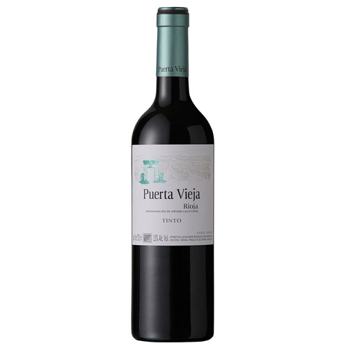 Puerta Vieja Rioja Tinto 75cl - Spanish Red Wine - Perfect Gift